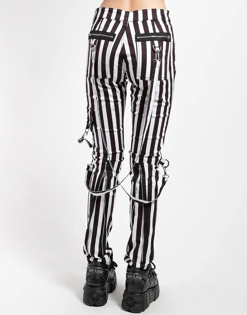 Tripp NYC CLASSIC SLIM LEG BONDAGE PANT MEDIUM STRIPE