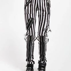 Tripp NYC CLASSIC SLIM LEG BONDAGE PANT MEDIUM STRIPE