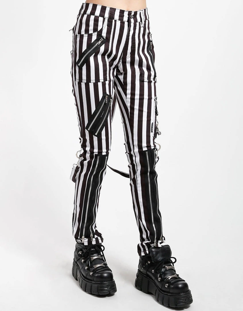 Tripp NYC CLASSIC SLIM LEG BONDAGE PANT MEDIUM STRIPE
