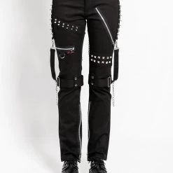 Tripp NYC Men STUDDED BONDAGE PANT