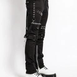 Tripp NYC Men STUDDED BONDAGE PANT