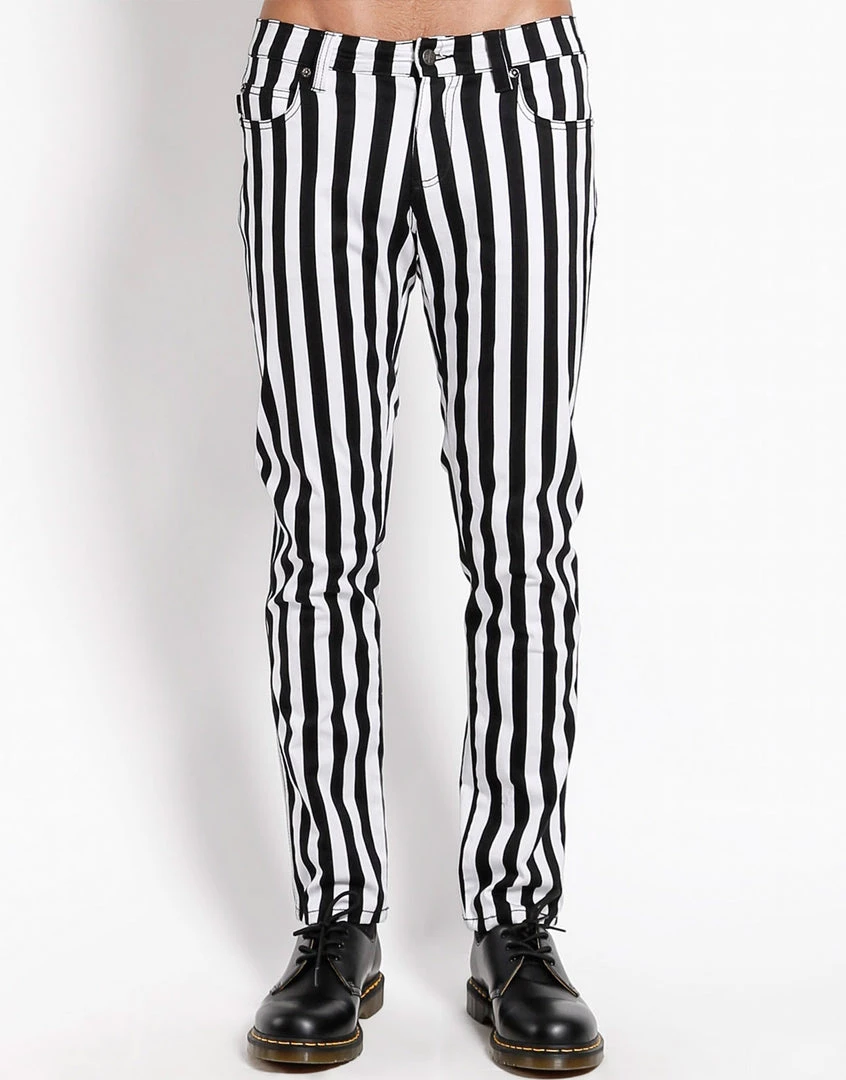 Tripp NYC Men Medium Stripe Rocker Jean