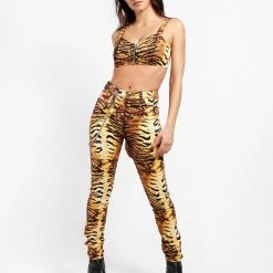 Tripp NYC HIGH WAIST T-BACK JEAN TIGER