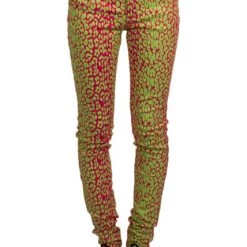 Tripp NYC Women Neon Leopard Skinny Jeans