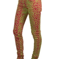 Tripp NYC Women Neon Leopard Skinny Jeans