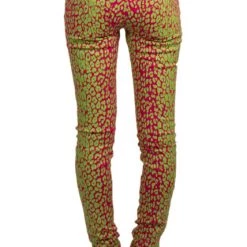Tripp NYC Women Neon Leopard Skinny Jeans