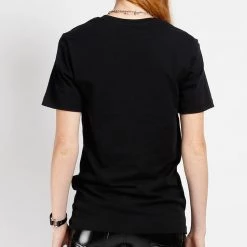 Trash And Vaudeville Black & Pink Trash & Vaudeville Logo T-Shirt