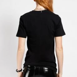 Trash And Vaudeville Black & White Trash & Vaudeville Logo T-Shirt