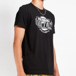 Trash And Vaudeville Black & White Trash & Vaudeville Logo T-Shirt