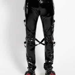 Tripp NYC Men Vinyl Chaos Pant