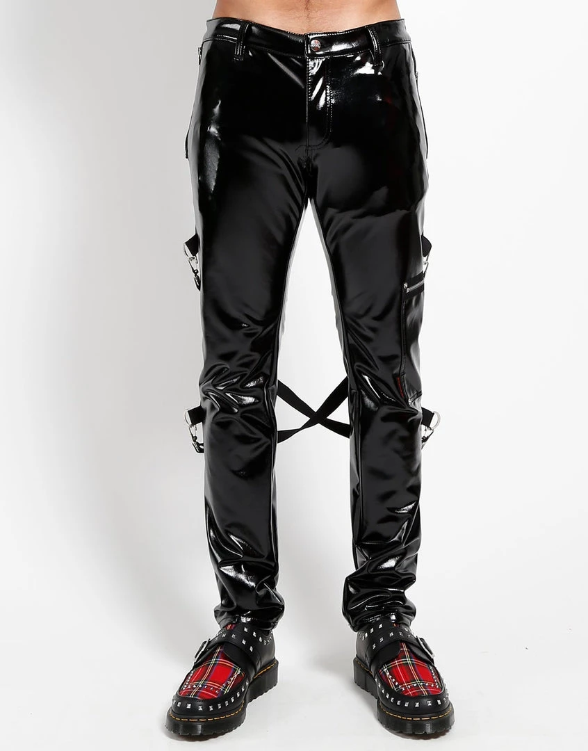 Tripp NYC Men Vinyl Chaos Pant