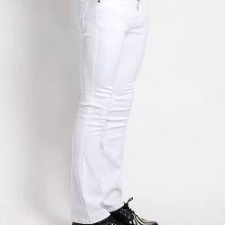 Trash And Vaudeville TRASH & VAUDEVILLE WHITE BOOTCUT JEAN