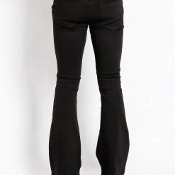 Trash And Vaudeville Men TRASH & VAUDEVILLE BLACK FLARE JEAN