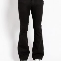 Trash And Vaudeville Men TRASH & VAUDEVILLE BLACK FLARE JEAN