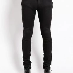 Trash And Vaudeville Black Skinny Jeans