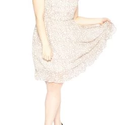 Tripp NYC Plus Size Sookie Skull Chiffon Dress Women