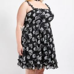 Tripp NYC CURVE RUFFLE DRESS Women