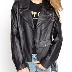 TRIPP NYC Classic Motorcycle Jacket Women