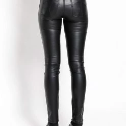 Tripp NYC High Waisted Faux Leather Jean