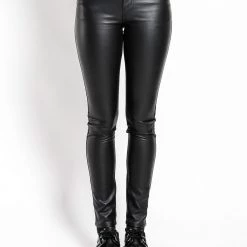 Tripp NYC High Waisted Faux Leather Jean