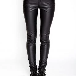 Tripp NYC Women Deville Faux Leather Jean