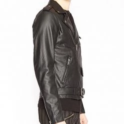 Tripp NYC Faux Leather Moto Jacket